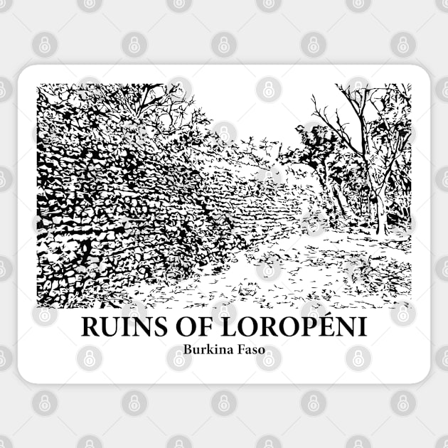Ruins of Loropéni - Burkina Faso Sticker by Lakeric